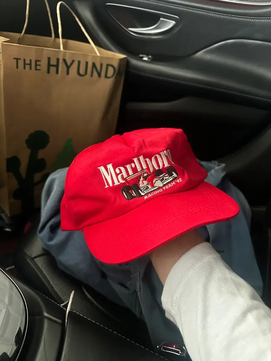 Marlboro RACINGTEAM'92 レッドキャップ Vintage Marlboro Racing Team